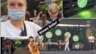 Alvaro Soler LIVE Picknickkonzerte in BERLIN🎶🎼🎤 Mein Marketing Job bei Flaschenpost 🍾😍 [upl. by Nesiaj]