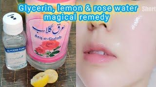 glycerine and rose water for skin whitening glycerin rose water for face skin whitening cream [upl. by Oirevas]