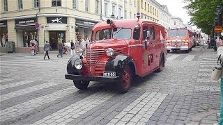 Helsinki Voluntary Fire Brigade Helsingin Vpk y 150 old [upl. by Weissman]