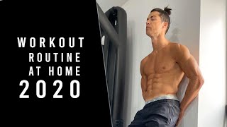 Cristiano Ronaldo  Gym Workout and Training Routine At Home 2020 [upl. by Denice237]