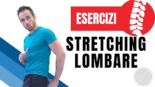 STRETCHING LOMBARE esercizi da EVITARE e da FARE per il mal di schiena [upl. by Asilanom]