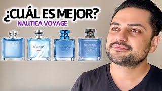 Top 4 Fragancias SAGA Nautica Voyage frescas limpias y jabonosas [upl. by Llewol]