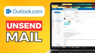 How To Unsend Mail In Outlook 2024 Quick Method [upl. by Luigino458]