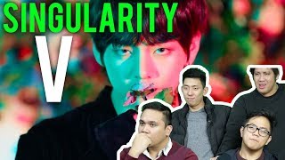 WTF TAEHYUNG BTS quotSINGULARITYquot 방탄소년단 MV Reaction [upl. by Lasley]