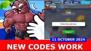 NEW CODES 👋NEWTrain to slap thugs ROBLOX  OCTOBER 11 2024 [upl. by Attiuqal]