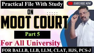 Moot Court Practical File With Study Part 5  Infinity Classes By Ankit Sharma Sir [upl. by Tildy]