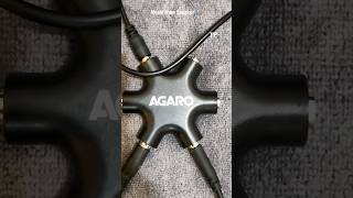 AGARO 5Way Multi Headphone Audio Splitter Connector Multi Headphone Splitter 35mm Audio Splitter [upl. by Kacy]