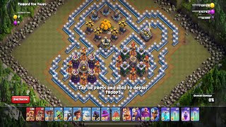 How to beat Flagged for Traps Clash of clans [upl. by Navap]