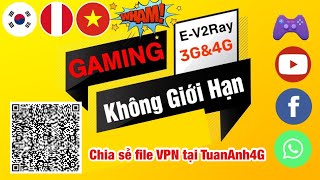 Chia sẻ QR VPN cho app Shadowrocket amp V2rayNG mã giảm giá 50 cho các gói VPN tại TuanAnh4G [upl. by Marlin]