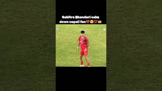 Samba Calm down the Nepali fans sabitrabhandari sambaskills samba football nepalfootballskills [upl. by Ingeberg503]