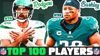 Top 100 NFL Players Chosen by Fans 71100 [upl. by Shinberg]