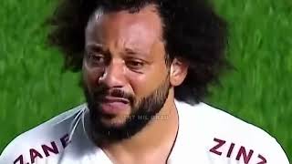 Marcelo sheds tears after breaking someones leg on the field [upl. by Rennerb550]