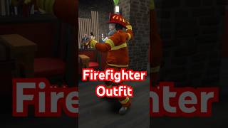 The firefighter outfit in the Sims 4 has special abilities 🚒🔥 [upl. by Lorola]