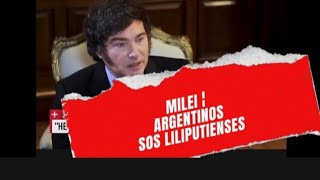 MILEI se vuela la barda  es el único gigante de Argentina los demás son liliputienses [upl. by Yvad489]