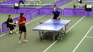 Dan Seemiller vs Wei Qi [upl. by Aititil471]