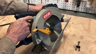 Trash to TreasureRyobi Circular Saw [upl. by Anav364]