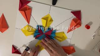 Radial Symmetry Origami [upl. by Lucais]