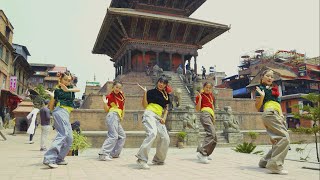 DANCE IN PUBLIC  CHYANGBA HOI CHYANGBA  THE WINGS  NEPAL [upl. by Erna]