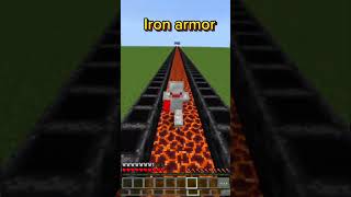 Magma Block VS All Armor in Minecraft 🤯 minecraft 歌ってみた shorts [upl. by Hagi96]