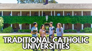 Top 7 Traditional Catholic Universities Outside The USA [upl. by Halland717]