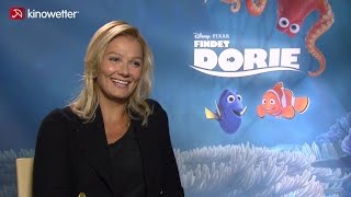 Interview Franziska Van Almsick FINDING DORY [upl. by Naitsirhk]