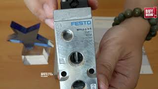 FESTO SOLENOID VALVE MFH514B PN15901 [upl. by Akired123]