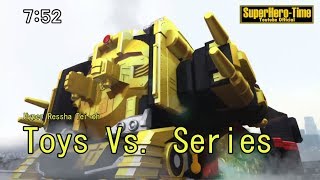 Toqger Gattai Hyper Ressha TeiOH Toys CM Vs Series Every Mecha Is Unique [upl. by Kcirdnekel320]