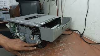 Konica Page Pro 1500w Blank Print Problem Solve in Hindi V Tech Solution Umashankar [upl. by Auoz]