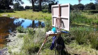 Plein air at the Regge with Sonja Brussen [upl. by Noemys]