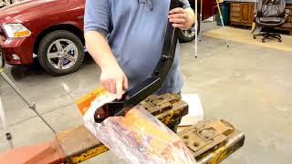 Unboxing the VEVOR 1322 lb Transmission Jack [upl. by Yllen]