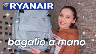 bagalio a mano RYANAIR ✈️ 5 giorni cosa riesco a mettere dentro ryanair bagaglioamano [upl. by Junius]