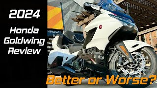 ULTIMATE Review of 2024 Honda Goldwing Tour DCT  Cruisemans Garage [upl. by Enelia]