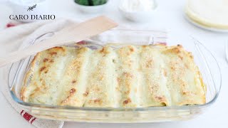 CRESPELLE AL FORNO RICOTTA E SPINACI ECCEZIONALI  RICETTA COMPLETA E INFALLIBILE [upl. by Eiramenna]