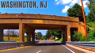 7 NJ 31 Traveling Thru Rural Hunterdon amp Warren Counties to Washington NJ  SPLIT SCREEN  4K [upl. by Patrizius245]