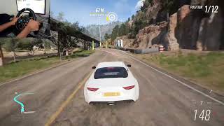 Forza Horizon 5  Alpine A110  Road Race  Steering Wheel Gameplay [upl. by Stormie]