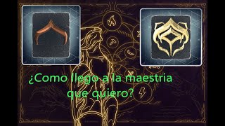 Rango de maestría simplificado  Warframe [upl. by Jacob]