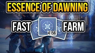 Destiny 2  FASTEST Essence of dawning farm method 2023 [upl. by Gratiana495]