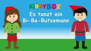 Es tanzt ein BiBaButzemann  Kinderlieder zum Mitsingen  KIDDYBOXTV [upl. by Tirrell771]