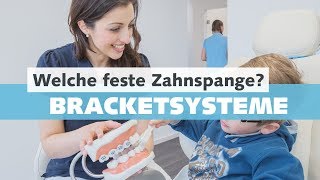 Feste Zahnspange  Bracketsysteme beim Kieferorthopäden  Welche Arten und Vorteile gibt es [upl. by Etteyafal]