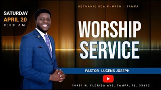 WORSHIP SERVICE  PASTOR LUCENS JOSEPH [upl. by Baxie801]