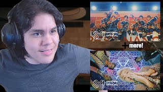 FIRST TIME REACTION TO NCT U 90s Love Make A Wish Birthday Song The 7th Sense and BOSS [upl. by Sorkin]