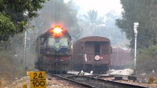 Indian Railways  Dancing Alco with Duronto amp Rajdhani Express [upl. by Vassar]