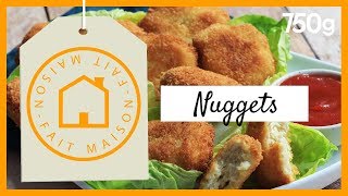 Recette de nuggets faitmaison  750g [upl. by Gilbertine]