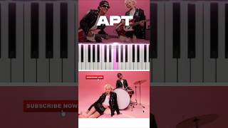 APT Rosé amp Bruno Mars  Piano Tutorial ytmusic shorts [upl. by Hessler]