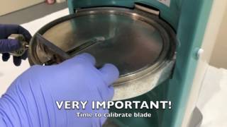 Swan SI 100E Ice Shaver Tutorial  Blade Replacement  Icy Sky Swan Ice Machine [upl. by Rhoda239]