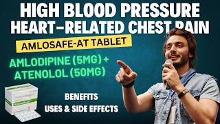 AmlosafeAT Tablet ഉയർന്ന രക്തസമ്മർദ്ദം uses sideeffects malayalam benefits medicine Angina [upl. by Eartnoed34]