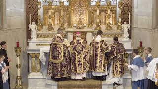 Bishop Athanasius Schneider Pontifical High Mass Part 2 of 2 [upl. by Sheets]