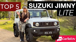 2022 Suzuki Jimny Lite  Top 5 features that make it awesome [upl. by Karoline]