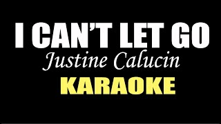 I CANT LET GO KARAOKE BY JUSTINE CALUCIN  HARMONICA BAND  AIR SUPPLY karaoke instrumental [upl. by Sternberg780]