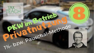 PKW Pauschalmethode bzw 1Regelung [upl. by Androw125]